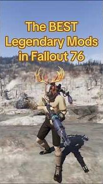 The BEST Legendary Mods for Armor in Fallout 76 - #fallout #fallout76 #twitch #shorts