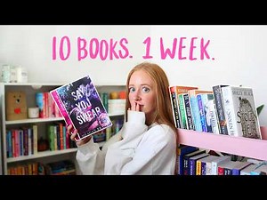 I tried to finish my ENTIRE September TBR in 1 week 😅