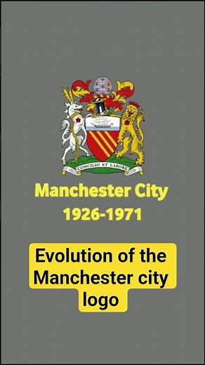 The Evolution of Manchester City Logo Through History #ManchesterCity