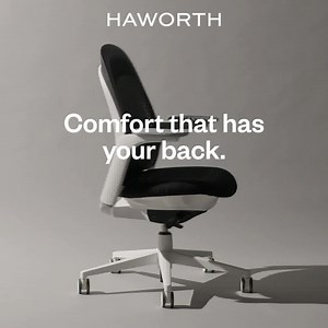Designed with a responsive, weight-activated tilt mechanism, our newest chair gives you instant, intuitive comfort. Just sit and settle in. | Haworth