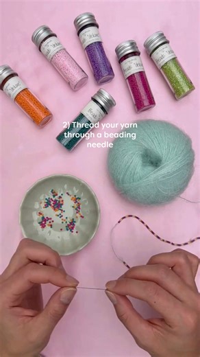 'Tis the season to sparke ✨ So let's add some cute beads or sequences to our festive outfits 🌟🤩 Have you ever knitted or crocheted with beads or sequences like this before? 💖 Or are you up for the challenge? The yarn we used is Friends Kid Silk, and the beads from Go Handmade can also be found on our website. . . #christmas #christmasdiy #crochet #knit #crochettutorial #crochetdiy #howto #knittutorial #knitdiy #festiveseason | Hobbii
