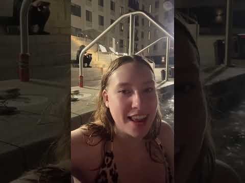 My Relaxing Night Pool Routine with Friends 🌙✨