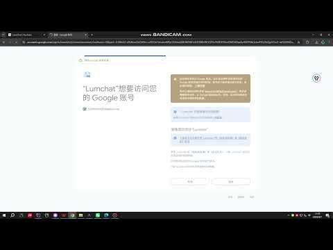 Example of using lumchat