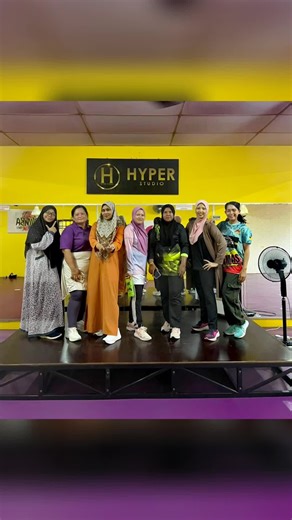 #terimakasihallah💜 #hyperstudio #hyperstudiosegamat #kbsiCheqta #erobiksegamat @NorazlinaYahaya Lynn