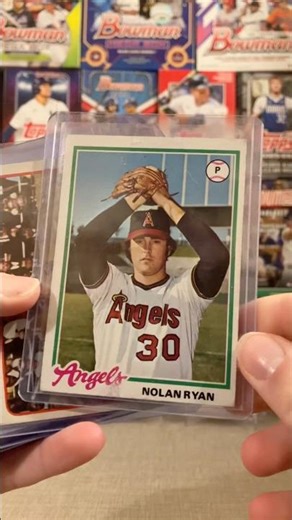 My Vintage Baseball Card Collection! 🔥 #baseballcards #nostalgia #shorts