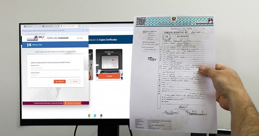 Tu partida de nacimiento en minutos: Así puedes tramitarla en línea o en una oficina de Reniec