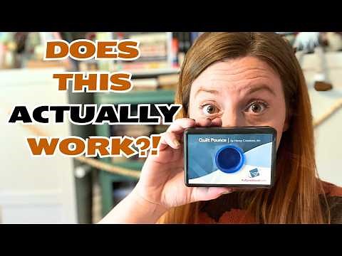 Quilter's Pounce Pad Demo and Thoughts!