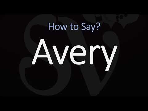 How to Pronounce Avery? (CORRECTLY)