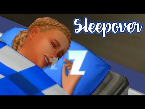 SLEEPOVER! 😴👭|| MOD REVIEW ~ The Sims 4