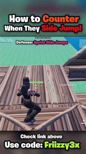 How to Counter Side Jumps! | #fortnitetips #gaming #videogameoptions #fortniteclips