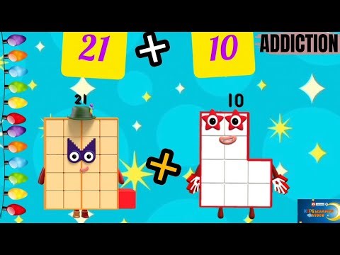 Mathblocks addition | simple and easy |learn to count through numberblocks @kidslearningvideos29