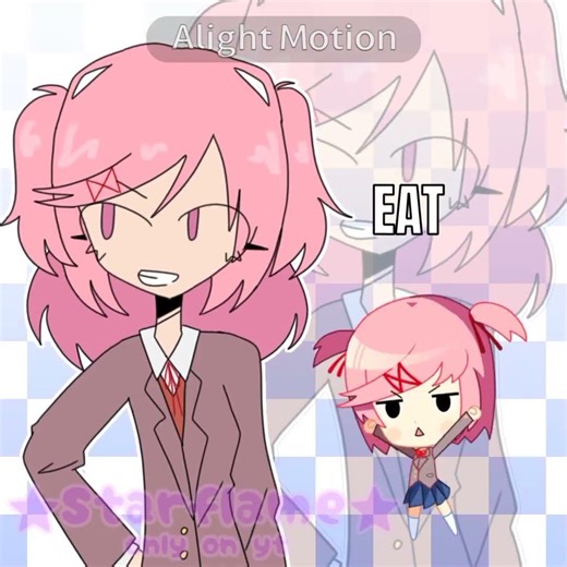 natsuki can i have a cupcake 🥺 #natsuki #ddlc #animation #trend #trending #fyp #dontflop #shorts
