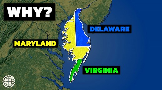10 strange state borders in America and the fascinating reasons behind them