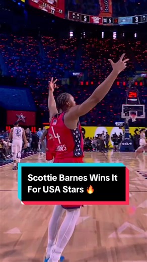 Scottie Barnes Leads USA Stars to Overtime Victory