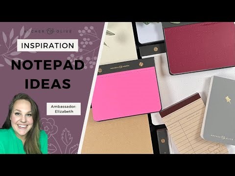 Using Notepad Paper In Your Journal | Creative Journal Ideas