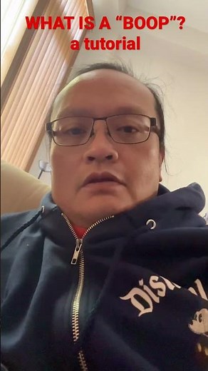 What is a “boop”?