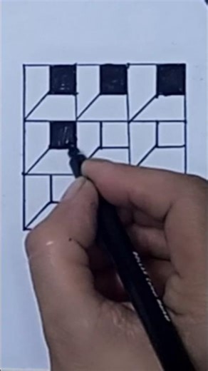 Easy for Beginners #geometricart #funwithart207 #youtubeshorts