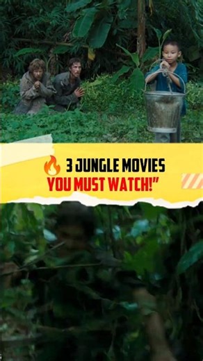 Top 3 Jungle Survival Movies You Must Watch | Alpha | 65 | Rescue Dawn | Jungle Adventure