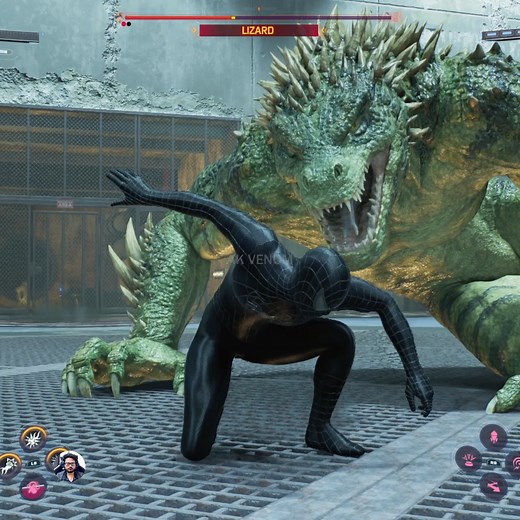 Marvel's Spiderman Fight With Lizard #spiderman #marvel #reelsfypシ | Ak Venom