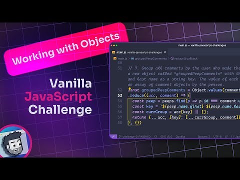 Vanilla JavaScript Challenge (Working with Objects)