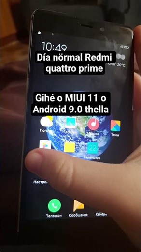 Redmi quattro prime MIUI 11 o Android 9.0💀