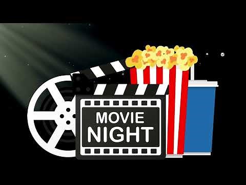 Movie Night Screensaver - Night At The Movies - Movie Night Wallpaper - Flick Night - HD - 1HR