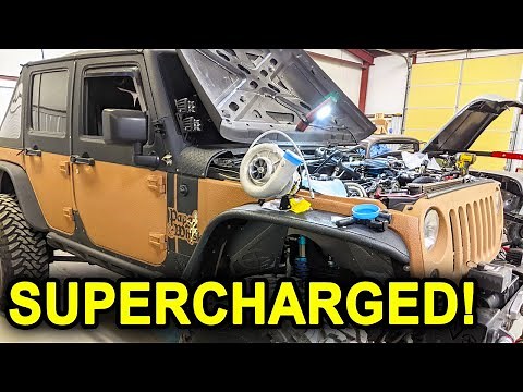 Installing a RIPP Supercharger on a Jeep JK!
