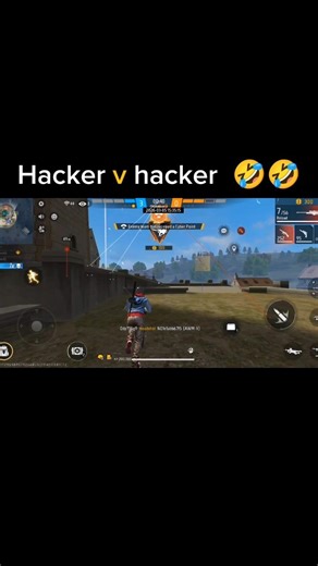 hacker v hacker 🤣🤣 #hacker #hack #hacks #freefire #freefiremax