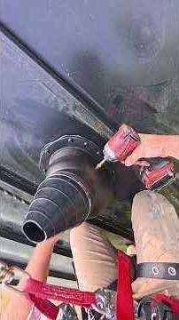 POV roof boot install - the right way👏
