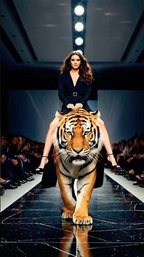 Lion, Tiger & Peacock Rule the Fashion Ramp | Electric Wildlife Fashion Show 2025
