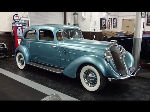 1934 Hupmobile Aerodynamic at The Klairmont Kollections on My Car Story with Lou Costabile