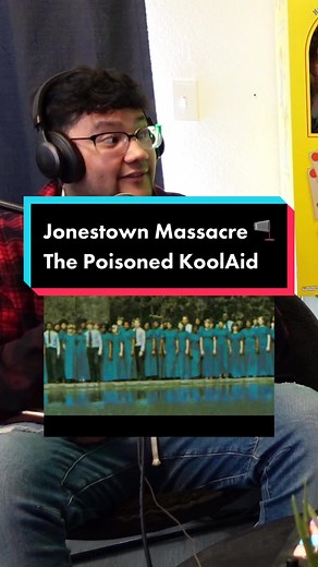 Jonestown Massacre 🫗 The Koolaid that k*lled thousands. #fyp #podcast #creepy #truecrime #conspiracy #storytime #jonestown #trending #horrortok