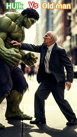 #Hulk vs old man# subscribe