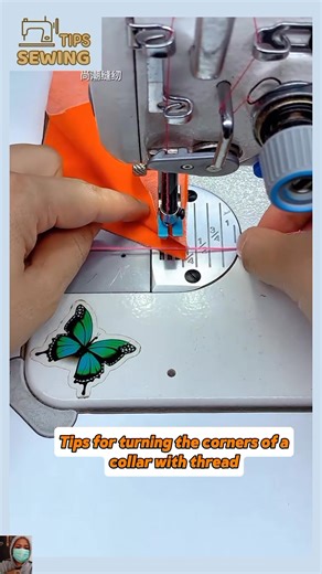 18K views · 88 reactions | Tips for turning the corners of a collar with thread #tips #tipsandtricks #sewing #sewinghacks #tipsandtrick | Sewing Tips | Facebook