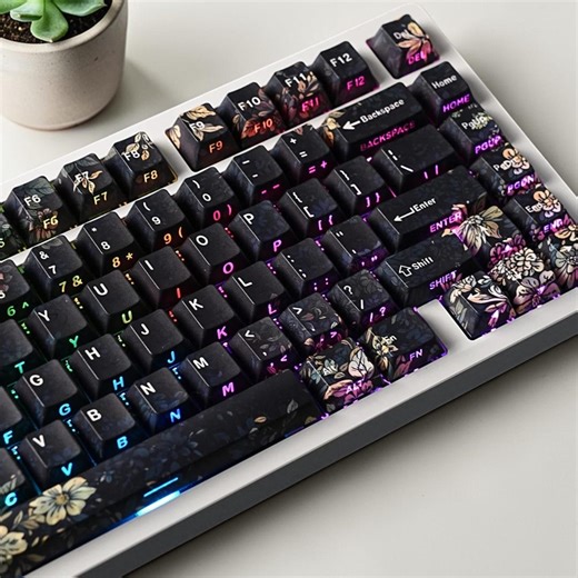 Side Print PBT Keycaps: 131-key Cherry Profile Set (spanish, Arabic, French, German, Russian, Korean) - Etsy Canada