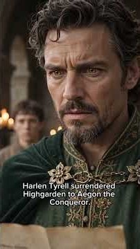 The Tyrells Were Never Kings… So How Did They Rule the Reach? 🌹 #history #facts #houseTyrells