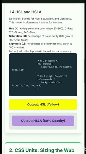 CSS Colors & Units Explained | Complete Beginner Tutorial with Live Examples