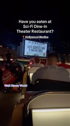 SCI-FI DINE-IN THEATER RESTAURANT 🎥 HOLLYWOOD STUDIOS 🎬 WALT DISNEY WORLD 🏰 Orlando, Florida