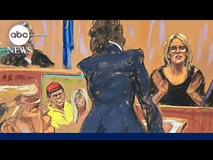 Stormy Daniels describes alleged sexual encounter with Trump