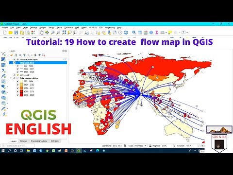 How to Create Flow Map in QGIS
