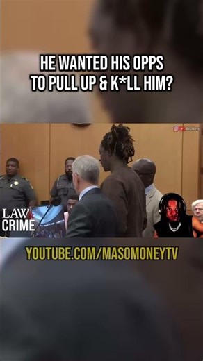 He Called His Opps to Pull Up & K*ll Him? #shorts #subscribe #masomoney
