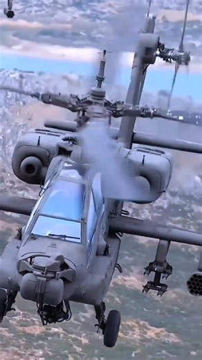 Blink and It’s Gone 🚁🔥 AH-64E Apache Unleashed