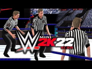 WWE 2K22 PSP Update New Referee Model