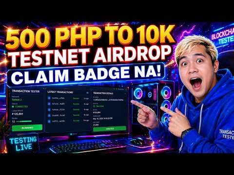 500PHP TO 10K UP FREE TESTNET AIRDROP 2026 | Inception Full Guide Tutorial | CLAIM EARLY BADGE!