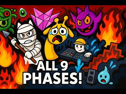 All Phases Together 1-9 - Incredibox Sprunki All in One