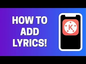 How To ADD Lyrics in Kinemaster