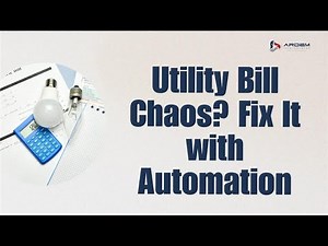 Still processing utility bills manually? Watch This | ARDEM Incorporated