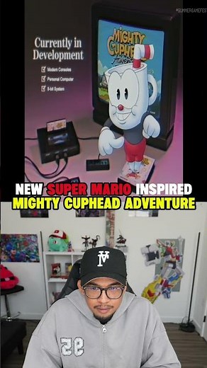 New Mario inspired Cuphead mighty adventures announced #gaming
