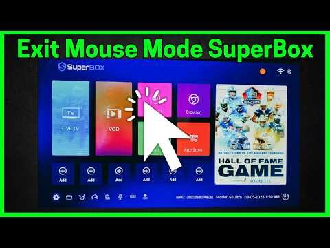How to Exit Mouse Mode on SuperBox (step by step)