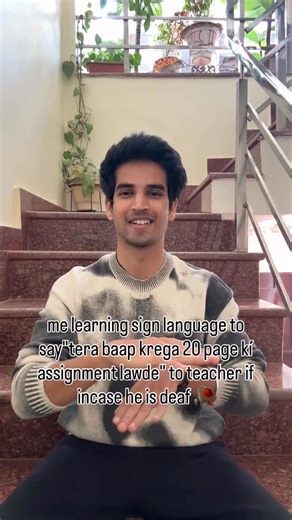 Archit on Instagram: "Hashtags try kar rha hun. #archittrivedi_ #relatable #funny #fyp #radharadha"